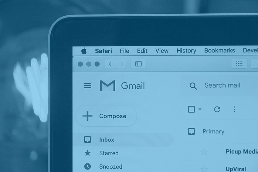 gmail on safari